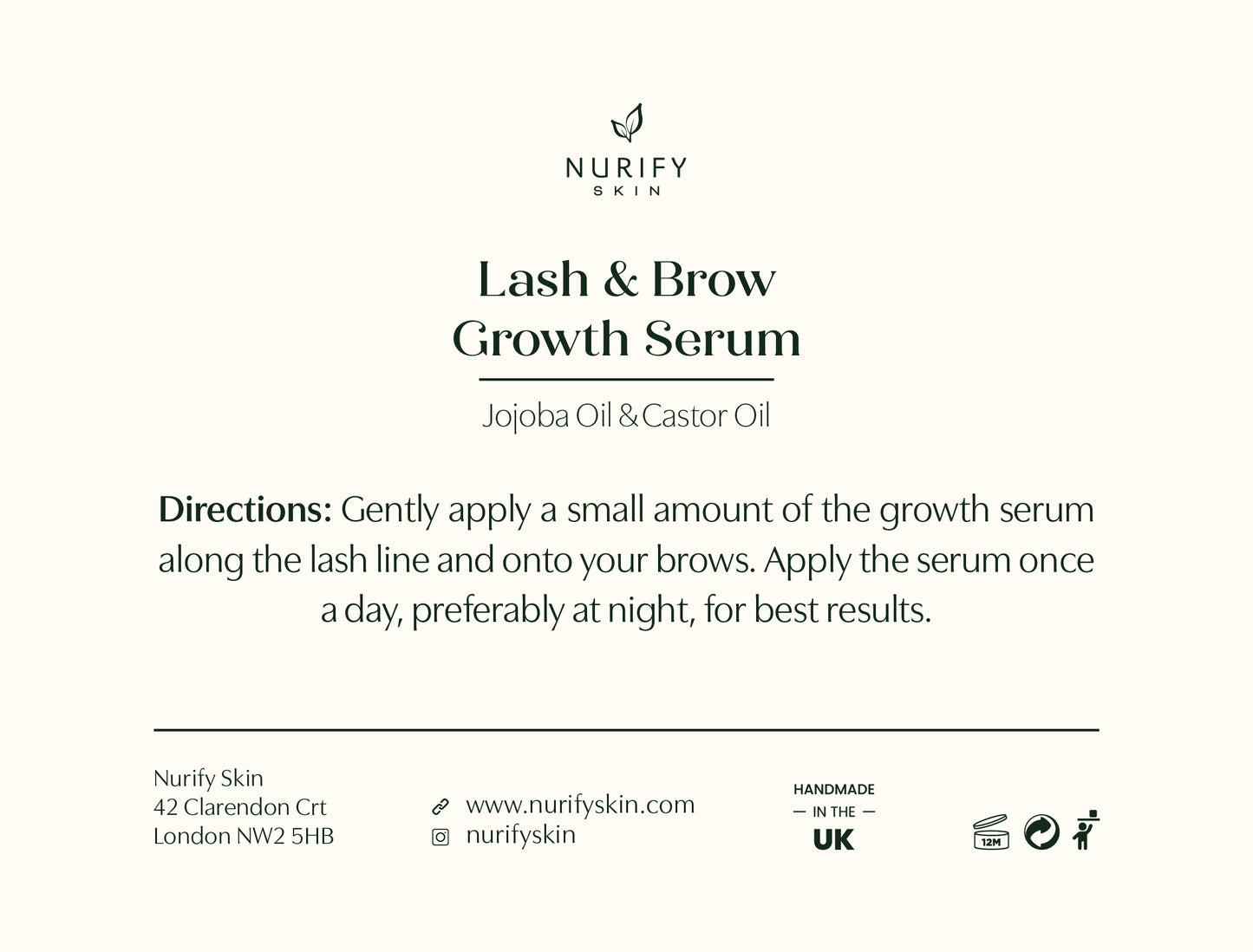 Lash & Brow Growth Serum